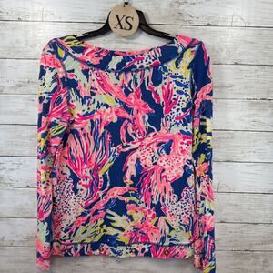 Lilly Pulitzer Sunken Treasure Jojo Long Sleeve Top